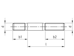 Technische Zeichnung  DIN 835 A2 