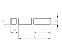 Technische Zeichnung  DIN 939 A2 