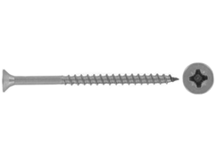 Double countersunk head timber screws with partial thread.