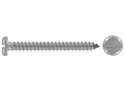 Slotted pan head tapping screws