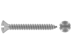 Sotted raised countersunk head tapping screws 