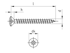 Technische Zeichnung  ART. 9049 PZ F A2 