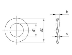 Чертёж DIN 137 B A4 