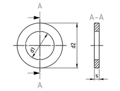 Чертёж DIN 1440 A2 