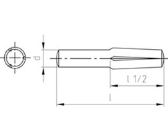 Чертёж DIN 1474 A1 (1.4305) 