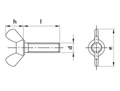 Чертёж DIN 316 AF A4 
