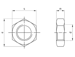 Technical drawing DIN 439 A4 