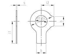Чертёж DIN 463 A4 