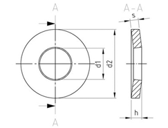Чертёж DIN 6796 A4 