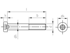 Чертёж DIN 6912 A2 
