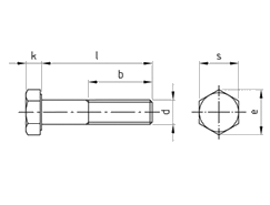 Чертёж DIN 931 A4 