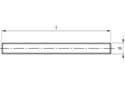Чертёж DIN 976 B A2 