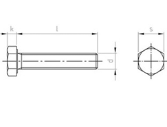 Чертёж ISO 4017 A2 