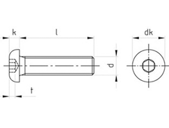 Чертёж ISO 7380-1 A2 
