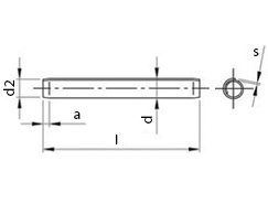 Чертёж ISO 8750 A1 (1.4310) 