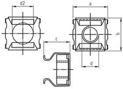 Technische Zeichnung  ART. 9039 A2 