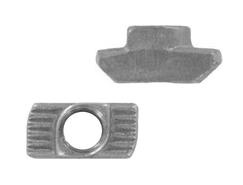 Hammermuttern für Nut 10 mm.