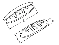 Klappklampe