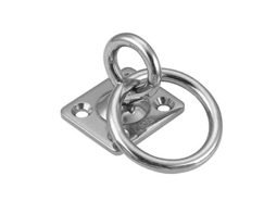 Augplatte mit Wirbel und Ring