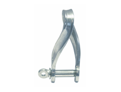 Flachschäkel mit Bund, gedrehte Form
