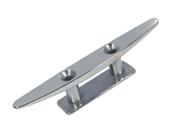Belegklampe flach, mit 2 Bohrungen