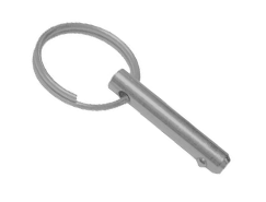 Steckbolzen mit Kugelsicherung